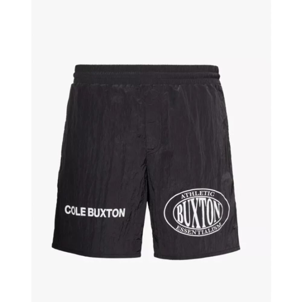 Cole Buxton × Daniel Simmons double logo mesh lounge workout shorts mens size m